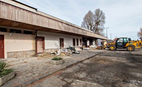 Dworzec kolei nadzalewowej w generalnym remoncie