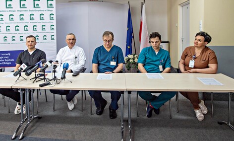 Elbląscy lekarze operują z robotem