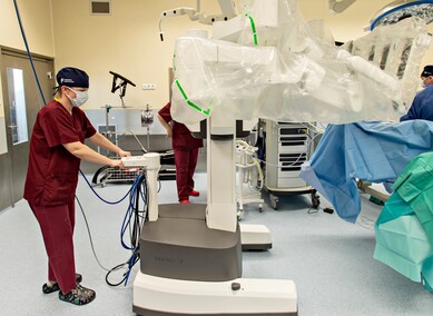 Elbląscy lekarze operują z robotem