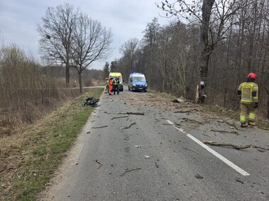 Śmiertelny wypadek koło Przezmarka