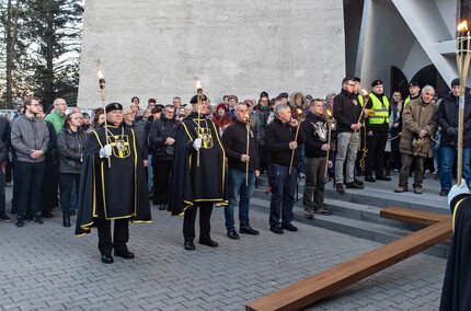 Wierni przeszli przez miasto