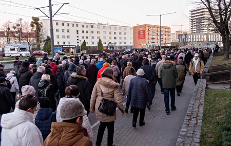 Wierni przeszli przez miasto