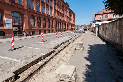 Stoczniowa w remoncie