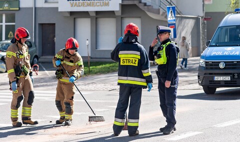 Nieostrożność przyczyną stłuczki