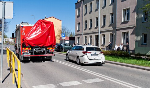 Nieostrożność przyczyną stłuczki
