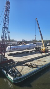 Wyjątkowy ładunek w porcie