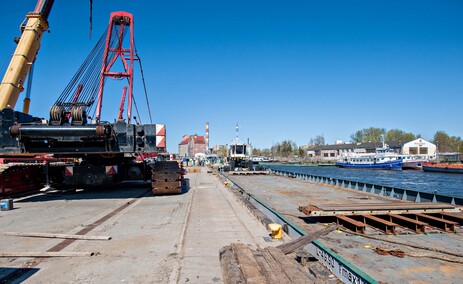 Wyjątkowy ładunek w porcie