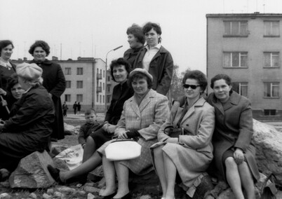 W pierwszomajowym pochodzie (w obiektywie Henryka Myślińskiego)
