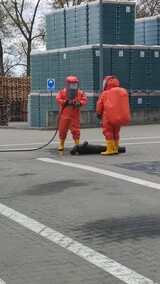 Ćwiczyli na wypadek ataku dronów