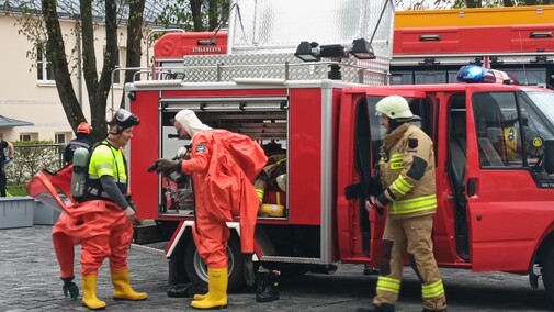 Ćwiczyli na wypadek ataku dronów