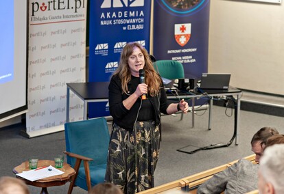 Młodzież debatowała z o tym, czy warto zostać w Elblągu