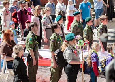 Biało-czerwony marsz przeszedł przez Stare Miasto
