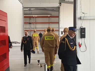 Świętowanie z nową halą dla obrony cywilnej