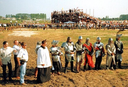 Papież na lotnisku (w obiektywie Henryka Myślińskiego)