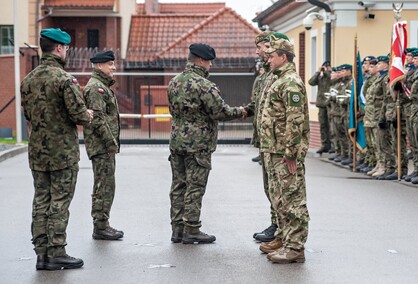 Wielonarodowa dywizja z nowym dowódcą