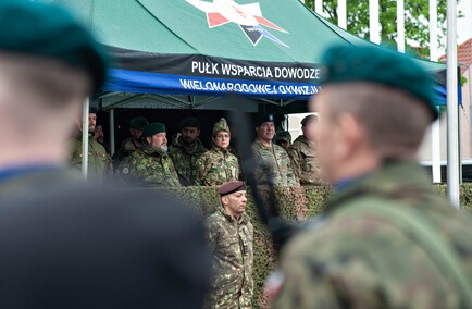 Wielonarodowa dywizja z nowym dowódcą