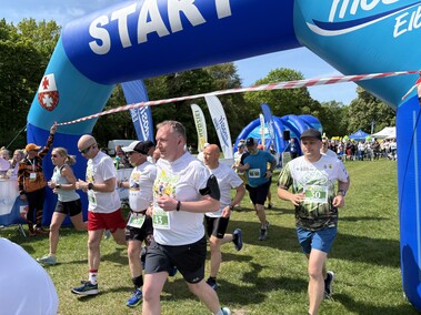 Rodzinnie, sportowo i z misją na rzecz hospicjum