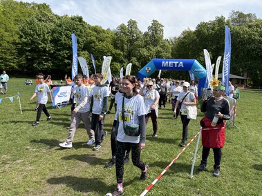 Rodzinnie, sportowo i z misją na rzecz hospicjum