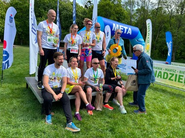 Rodzinnie, sportowo i z misją na rzecz hospicjum