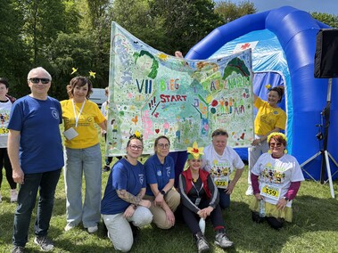 Rodzinnie, sportowo i z misją na rzecz hospicjum