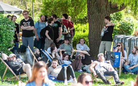 Studenci z kluczami do miasta