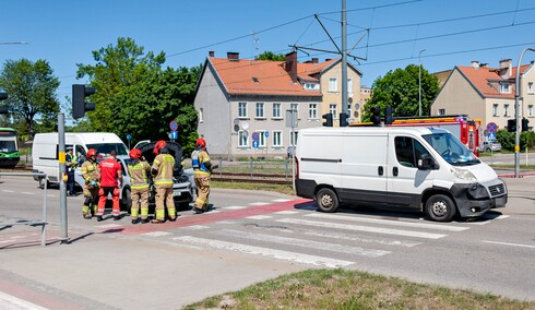 Kolizja na Browarnej