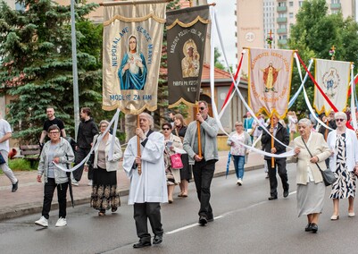 Boże Ciało.10 procesji przez miasto