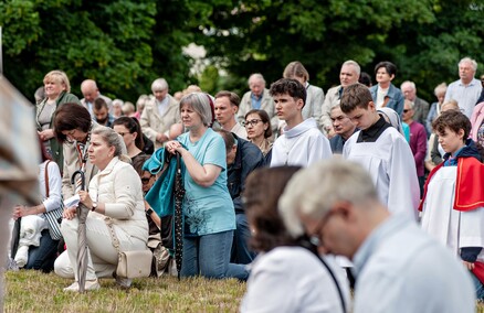 Boże Ciało.10 procesji przez miasto