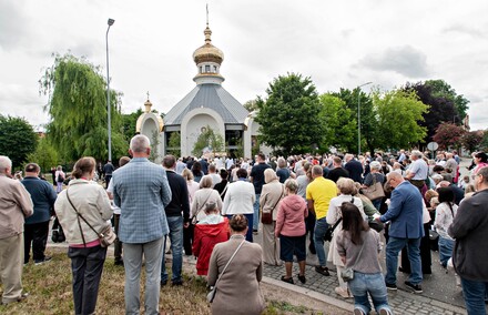 Boże Ciało.10 procesji przez miasto