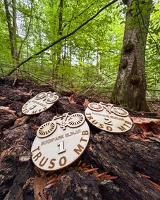 Wyjątkowe statuetki zawodów Truso MTB
