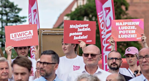 Lewica chwali się sukcesami podczas letniej trasy