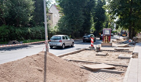 Kolejne zmiany na Saperów  (aktualizacja) 