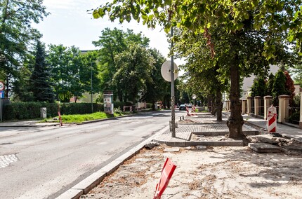 Kolejne zmiany na Saperów  (aktualizacja) 