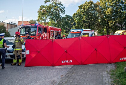 Chciała skrócić sobie drogę, została potrącona