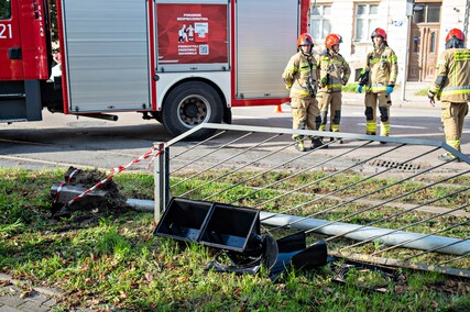Kolizja na skrzyżowaniu Bema z Żeromskiego