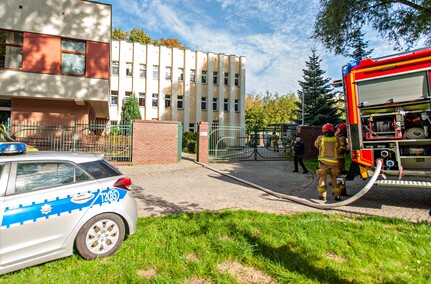 Pożar w placówce przy Mazurskiej. Ewakuacja wychowanków i pracowników  (aktualizacja) 