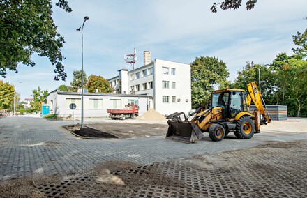 Parking przy Bema na finiszu