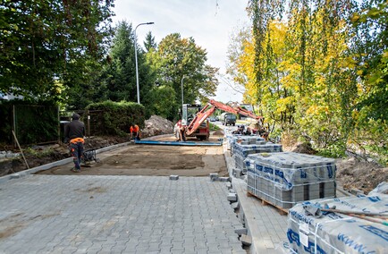 Parking przy Bema na finiszu