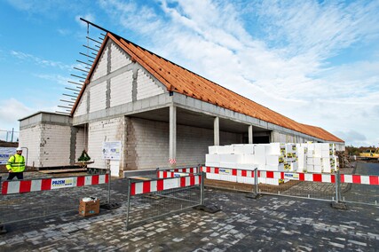 Wiecha na budowie Europejskiego Centrum Copernicus