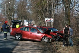 Czołówka w Dąbrowie