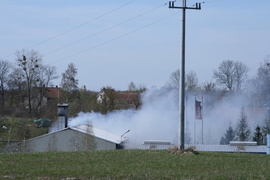 Pożar lakierni