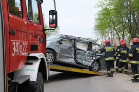 Wypadek na \"siódemce\"