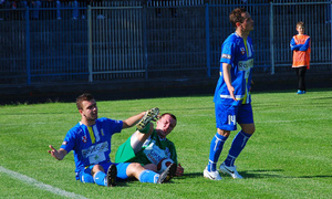 Mecz pięknych goli dał utrzymanie Olimpii (piłka nożna)