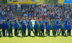 Mecz pięknych goli dał utrzymanie Olimpii (piłka nożna)