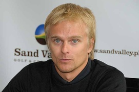 Heikki Kovalainen grał w golfa w Pasłęku!
