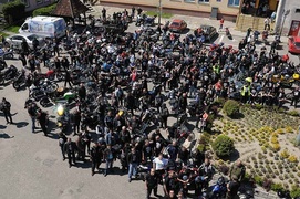 VI zlot motocyklistów w Nadbrzeżu