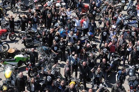 VI zlot motocyklistów w Nadbrzeżu