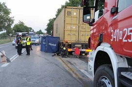 Śmiertelny wypadek w Komorowie