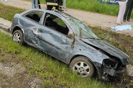 Wypadek w Kazimierzowie. Są ranni.