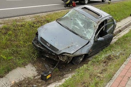 Wypadek w Kazimierzowie. Są ranni.